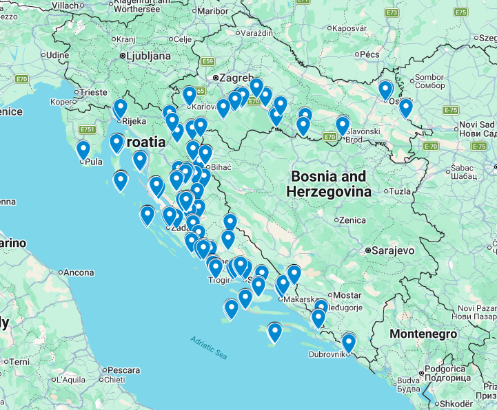 Croatia - Hidden Locations